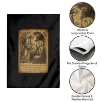 Virgin Mary Garden Flag Angel Gabriel Luke 1:30 Christian - Wonder Print Shop