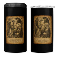 Virgin Mary 4 in 1 Can Cooler Tumbler Angel Gabriel Luke 1:30 Christian - Wonder Print Shop