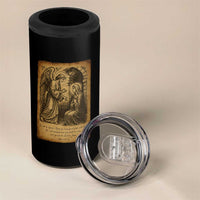 Virgin Mary 4 in 1 Can Cooler Tumbler Angel Gabriel Luke 1:30 Christian - Wonder Print Shop
