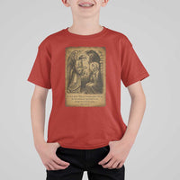 Virgin Mary T Shirt For Kid Angel Gabriel Luke 1:30 Christian - Wonder Print Shop