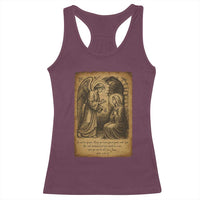 Virgin Mary Racerback Tank Top Angel Gabriel Luke 1:30 Christian - Wonder Print Shop