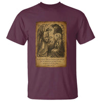 Virgin Mary T Shirt Angel Gabriel Luke 1:30 Christian - Wonder Print Shop