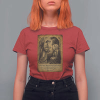 Virgin Mary T Shirt For Women Angel Gabriel Luke 1:30 Christian - Wonder Print Shop