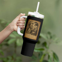 Virgin Mary Tumbler With Handle Angel Gabriel Luke 1:30 Christian - Wonder Print Shop