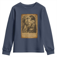 Virgin Mary Youth Sweatshirt Angel Gabriel Luke 1:30 Christian - Wonder Print Shop