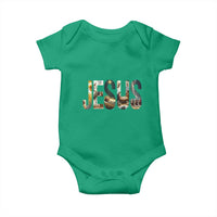 Jesus Christmas Baby Onesie Nativity Holy Night Christian Faith - Wonder Print Shop