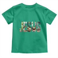 Jesus Christmas Toddler T Shirt Nativity Holy Night Christian Faith - Wonder Print Shop