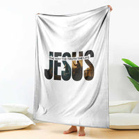 Jesus Christian Bible Throw Blanket The Way The Truth The Life - Wonder Print Shop