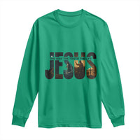 Jesus Christian Bible Long Sleeve Shirt The Way The Truth The Life - Wonder Print Shop