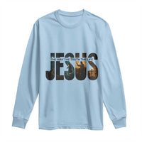 Jesus Christian Bible Long Sleeve Shirt The Way The Truth The Life - Wonder Print Shop