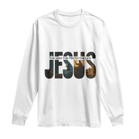 Jesus Christian Bible Long Sleeve Shirt The Way The Truth The Life - Wonder Print Shop