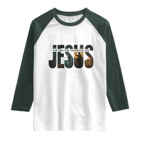 Jesus Christian Bible Raglan Shirt The Way The Truth The Life - Wonder Print Shop