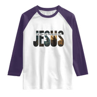Jesus Christian Bible Raglan Shirt The Way The Truth The Life - Wonder Print Shop