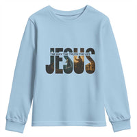 Jesus Christian Bible Youth Sweatshirt The Way The Truth The Life - Wonder Print Shop