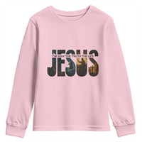 Jesus Christian Bible Youth Sweatshirt The Way The Truth The Life - Wonder Print Shop