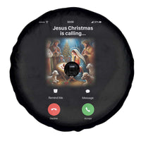 Jesus Christmas Spare Tire Cover Video Call Nativity Scene Funny Christian Xmas - Wonder Print Shop