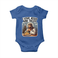 Funny Jesus Christian Christmas Baby Onesie I Love Jesus And Tacos - Wonder Print Shop