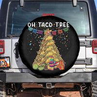Taco Christmas Tree Spare Tire Cover Funny Xmas Foodie Mexican - Wonder Print Shop