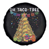 Taco Christmas Tree Spare Tire Cover Funny Xmas Foodie Mexican - Wonder Print Shop