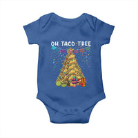 Taco Christmas Tree Baby Onesie Funny Xmas Foodie Mexican - Wonder Print Shop