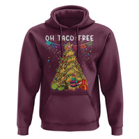 Taco Christmas Tree Hoodie Funny Xmas Foodie Mexican - Wonder Print Shop