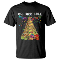 Taco Christmas Tree T Shirt Funny Xmas Foodie Mexican - Wonder Print Shop