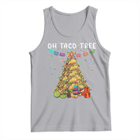 Taco Christmas Tree Tank Top Funny Xmas Foodie Mexican - Wonder Print Shop