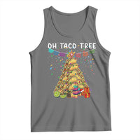 Taco Christmas Tree Tank Top Funny Xmas Foodie Mexican - Wonder Print Shop