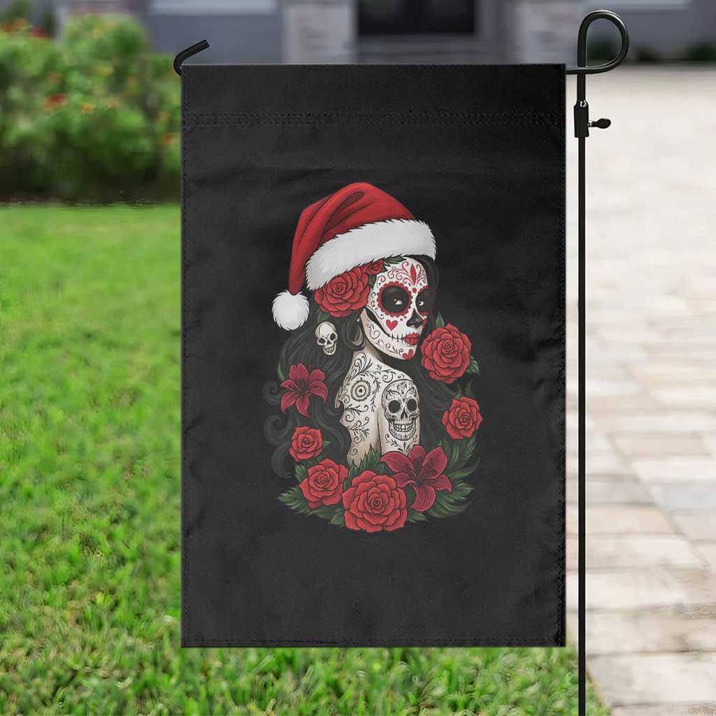 Dia De Los Muertos Mexican Christmas Garden Flag Day of the Dead Sugar Skull Women - Wonder Print Shop