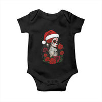 Dia De Los Muertos Mexican Christmas Baby Onesie Day of the Dead Sugar Skull Women - Wonder Print Shop