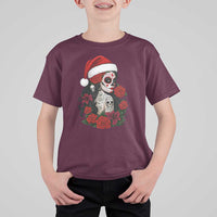 Dia De Los Muertos Mexican Christmas T Shirt For Kid Day of the Dead Sugar Skull Women - Wonder Print Shop