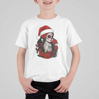 Dia De Los Muertos Mexican Christmas T Shirt For Kid Day of the Dead Sugar Skull Women - Wonder Print Shop