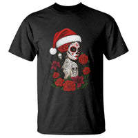 Dia De Los Muertos Mexican Christmas T Shirt Day of the Dead Sugar Skull Women - Wonder Print Shop