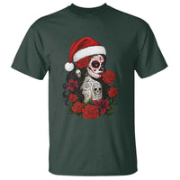 Dia De Los Muertos Mexican Christmas T Shirt Day of the Dead Sugar Skull Women - Wonder Print Shop