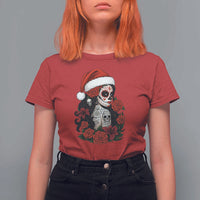 Dia De Los Muertos Mexican Christmas T Shirt For Women Day of the Dead Sugar Skull Women - Wonder Print Shop