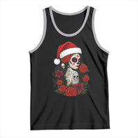 Dia De Los Muertos Mexican Christmas Tank Top Day of the Dead Sugar Skull Women - Wonder Print Shop