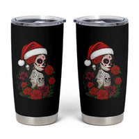 Dia De Los Muertos Mexican Christmas Tumbler Cup Day of the Dead Sugar Skull Women - Wonder Print Shop