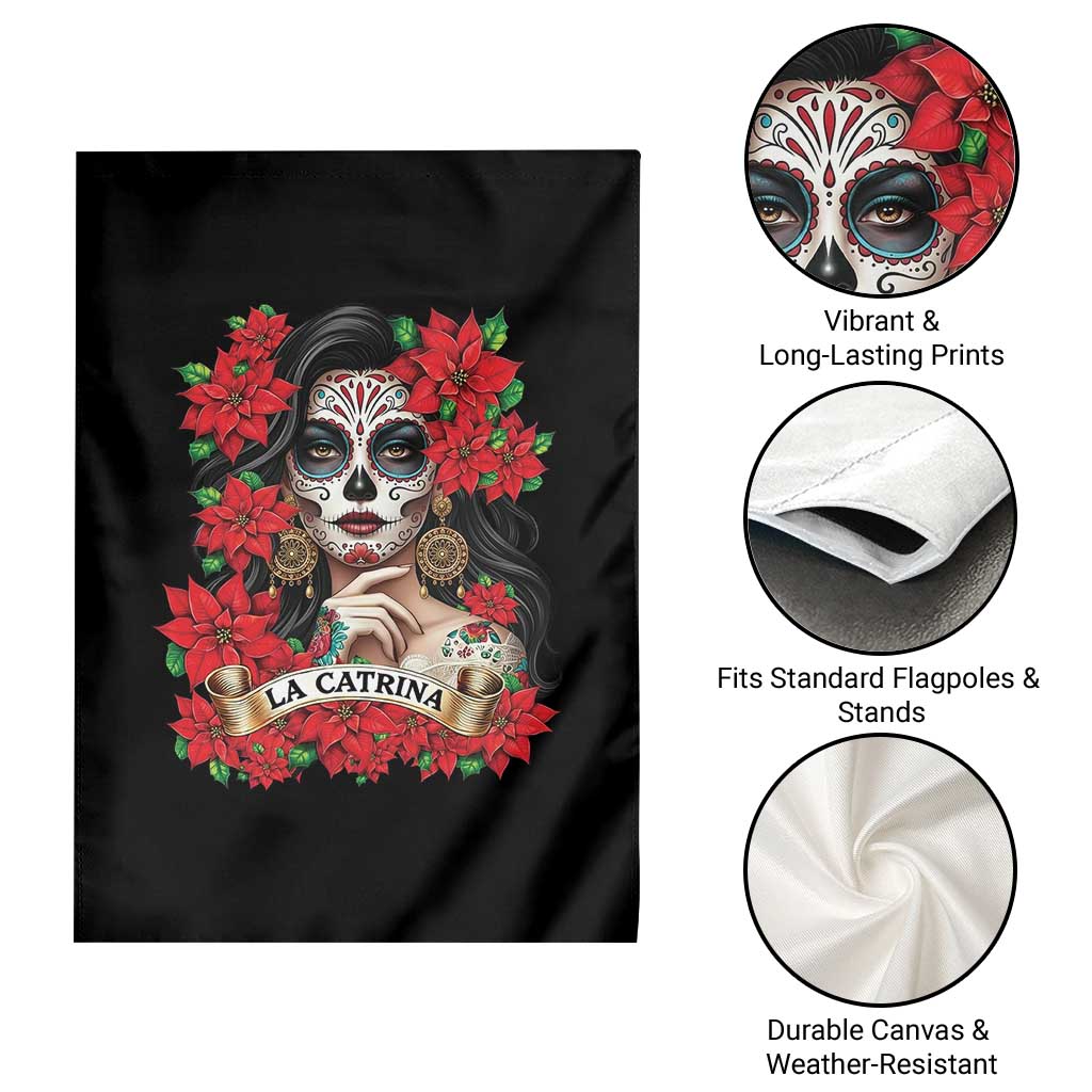 Dia De Los Muertos Mexican Garden Flag Day of the Dead Sugar Skull Women - Wonder Print Shop