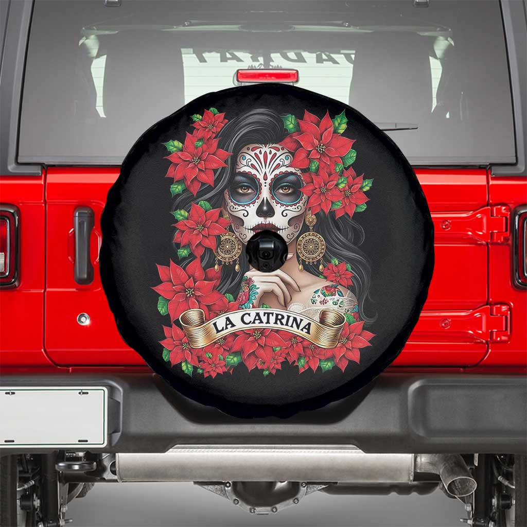 Dia De Los Muertos Mexican Spare Tire Cover Day of the Dead Sugar Skull Women - Wonder Print Shop