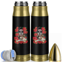 Dia De Los Muertos Mexican Bullet Tumbler Day of the Dead Sugar Skull Women - Wonder Print Shop