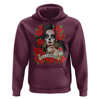 Dia De Los Muertos Mexican Hoodie Day of the Dead Sugar Skull Women - Wonder Print Shop