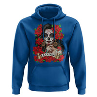 Dia De Los Muertos Mexican Hoodie Day of the Dead Sugar Skull Women - Wonder Print Shop