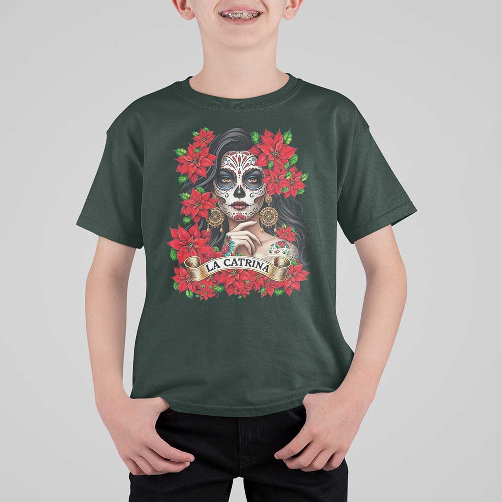 Dia De Los Muertos Mexican T Shirt For Kid Day of the Dead Sugar Skull Women - Wonder Print Shop