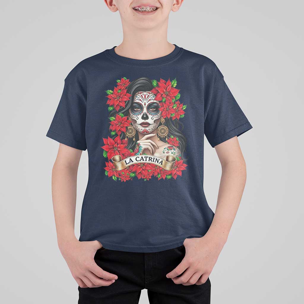 Dia De Los Muertos Mexican T Shirt For Kid Day of the Dead Sugar Skull Women - Wonder Print Shop