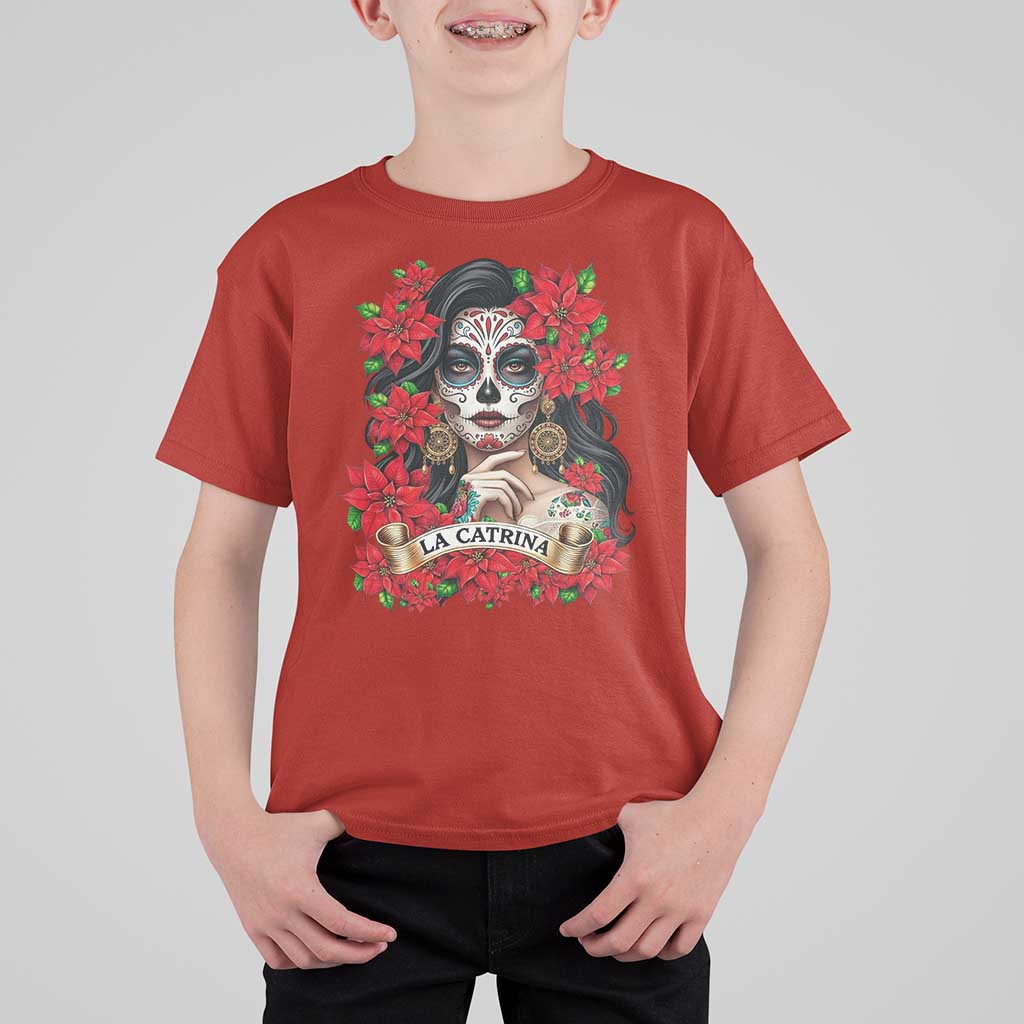 Dia De Los Muertos Mexican T Shirt For Kid Day of the Dead Sugar Skull Women - Wonder Print Shop