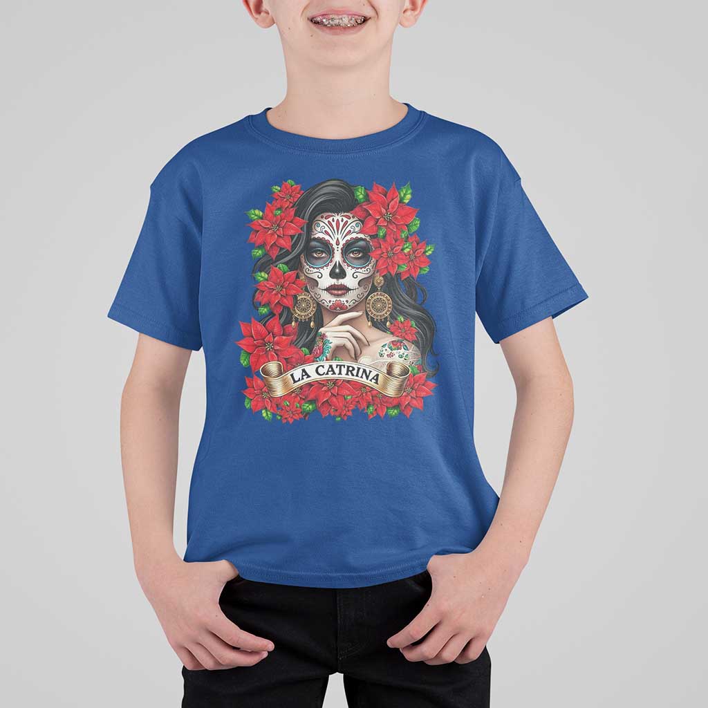 Dia De Los Muertos Mexican T Shirt For Kid Day of the Dead Sugar Skull Women - Wonder Print Shop