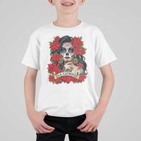 Dia De Los Muertos Mexican T Shirt For Kid Day of the Dead Sugar Skull Women - Wonder Print Shop