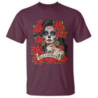 Dia De Los Muertos Mexican T Shirt Day of the Dead Sugar Skull Women - Wonder Print Shop