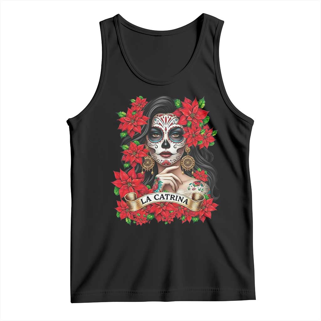 Dia De Los Muertos Mexican Tank Top Day of the Dead Sugar Skull Women - Wonder Print Shop