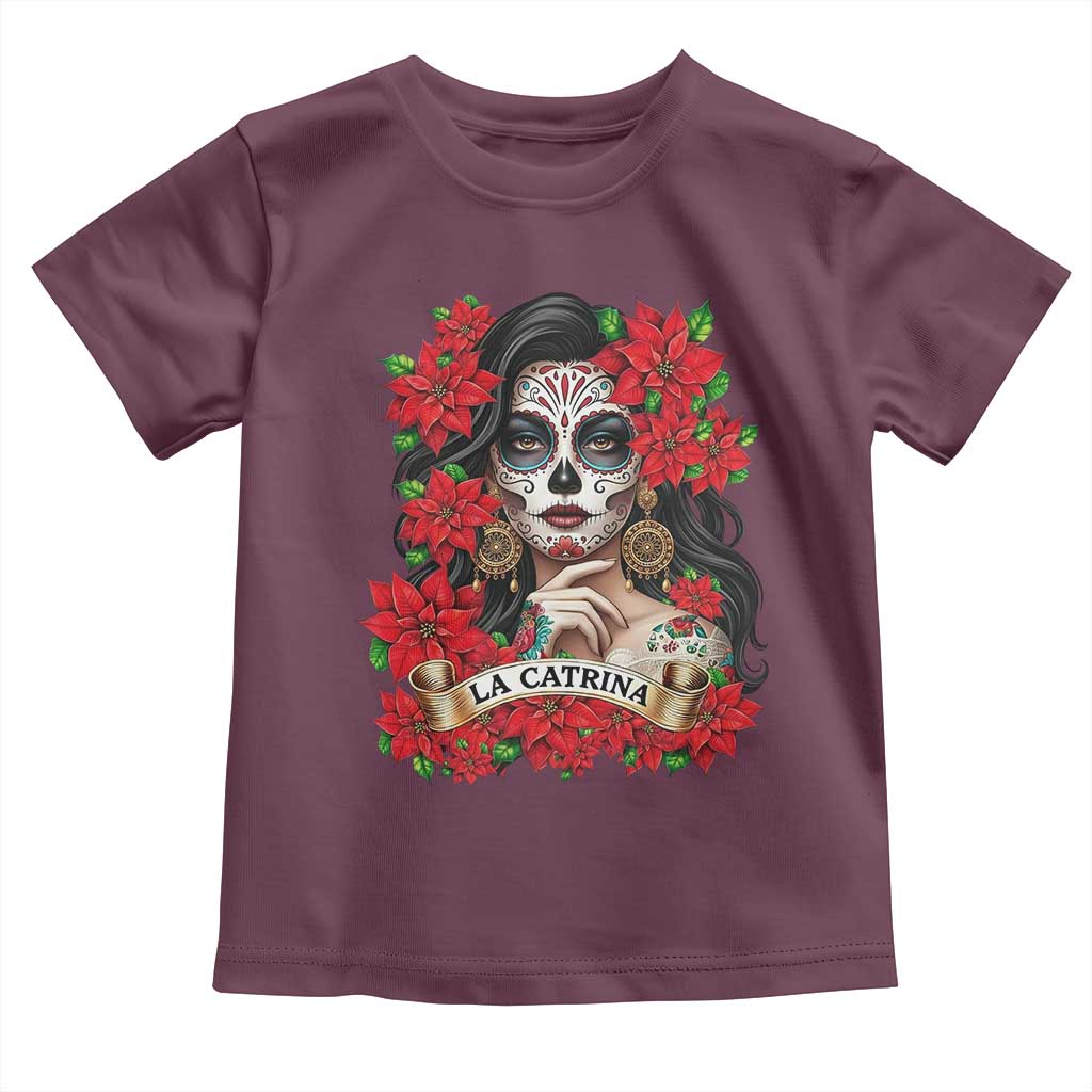 Dia De Los Muertos Mexican Toddler T Shirt Day of the Dead Sugar Skull Women - Wonder Print Shop